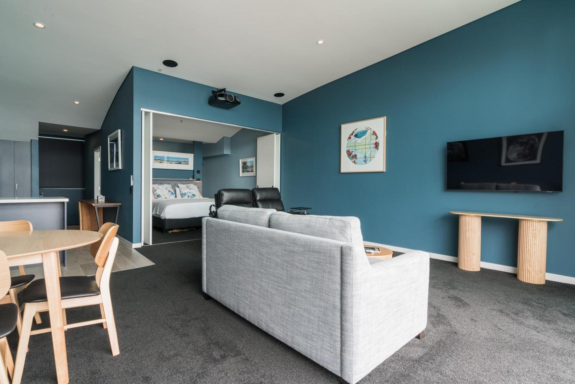 Penthouse Apartment With Stunning Harbour Views โอ๊คแลนด์ ภายนอก รูปภาพ